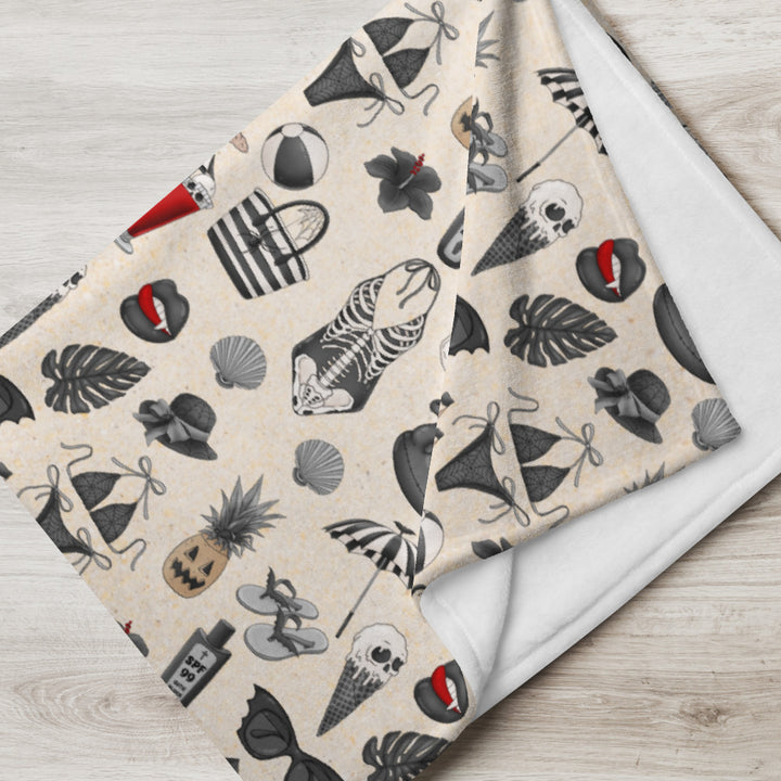 Vamp Summer Throw Blanket