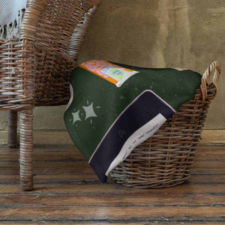 Just a Reader Throw Blanket