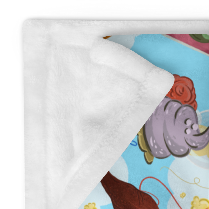 Main Street Treats Throw Blanket