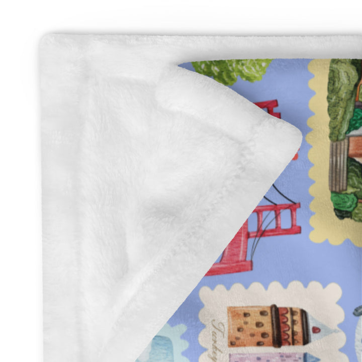 Around the World Throw Blanket