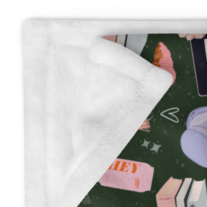 Just a Reader (v.2) Throw Blanket