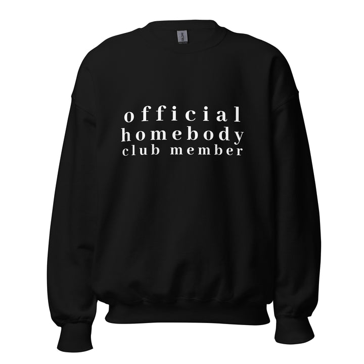"Homebody Club (Dark)" Unisex Crewneck