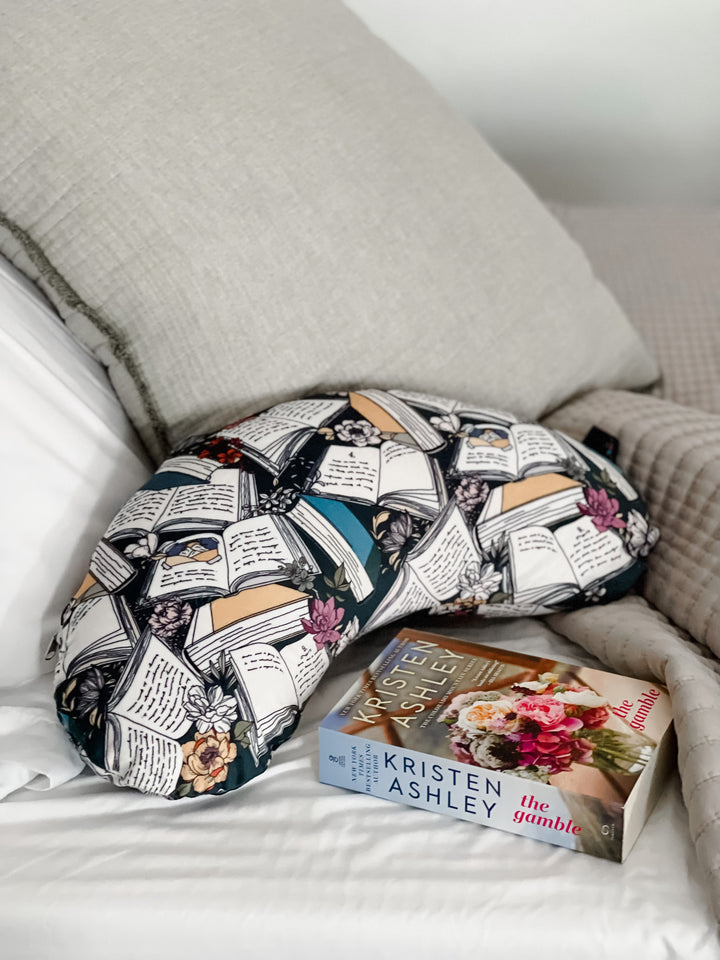 Moody Romantic Reads Reading Pillow