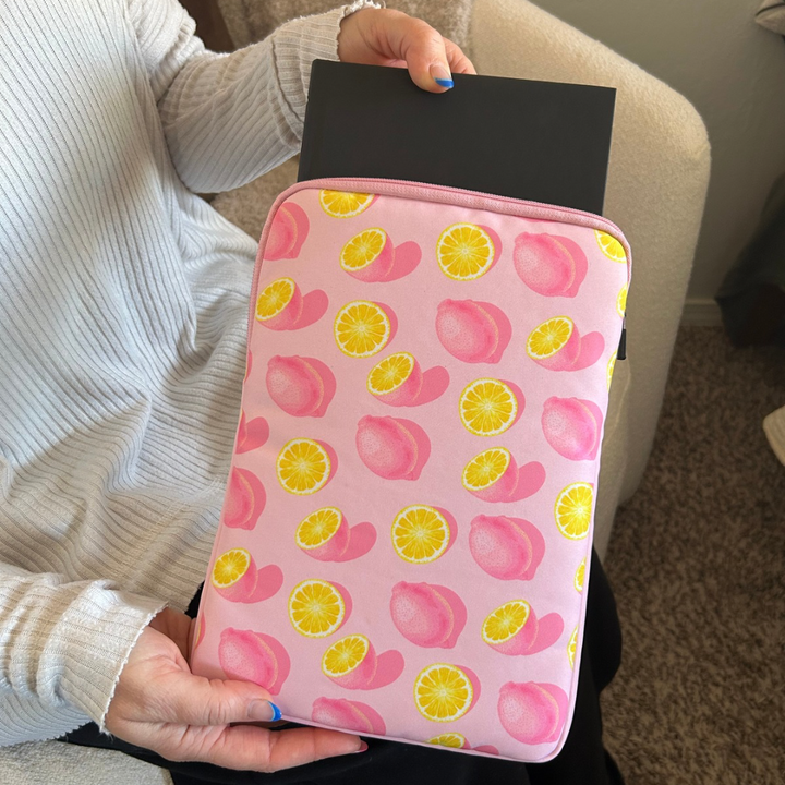 Pink Lemonade Book Sleeve