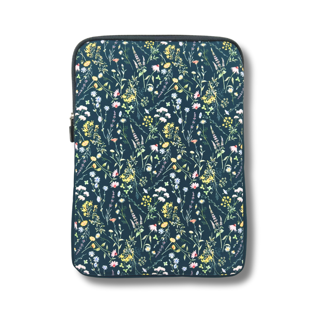 Wild Summer Flowers Book Sleeve