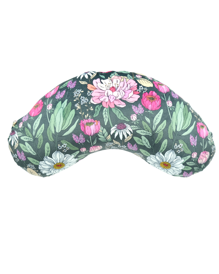REPLACEMENT COVER ONLY Lush Floral (Flat Minky) | Reading Pillow
