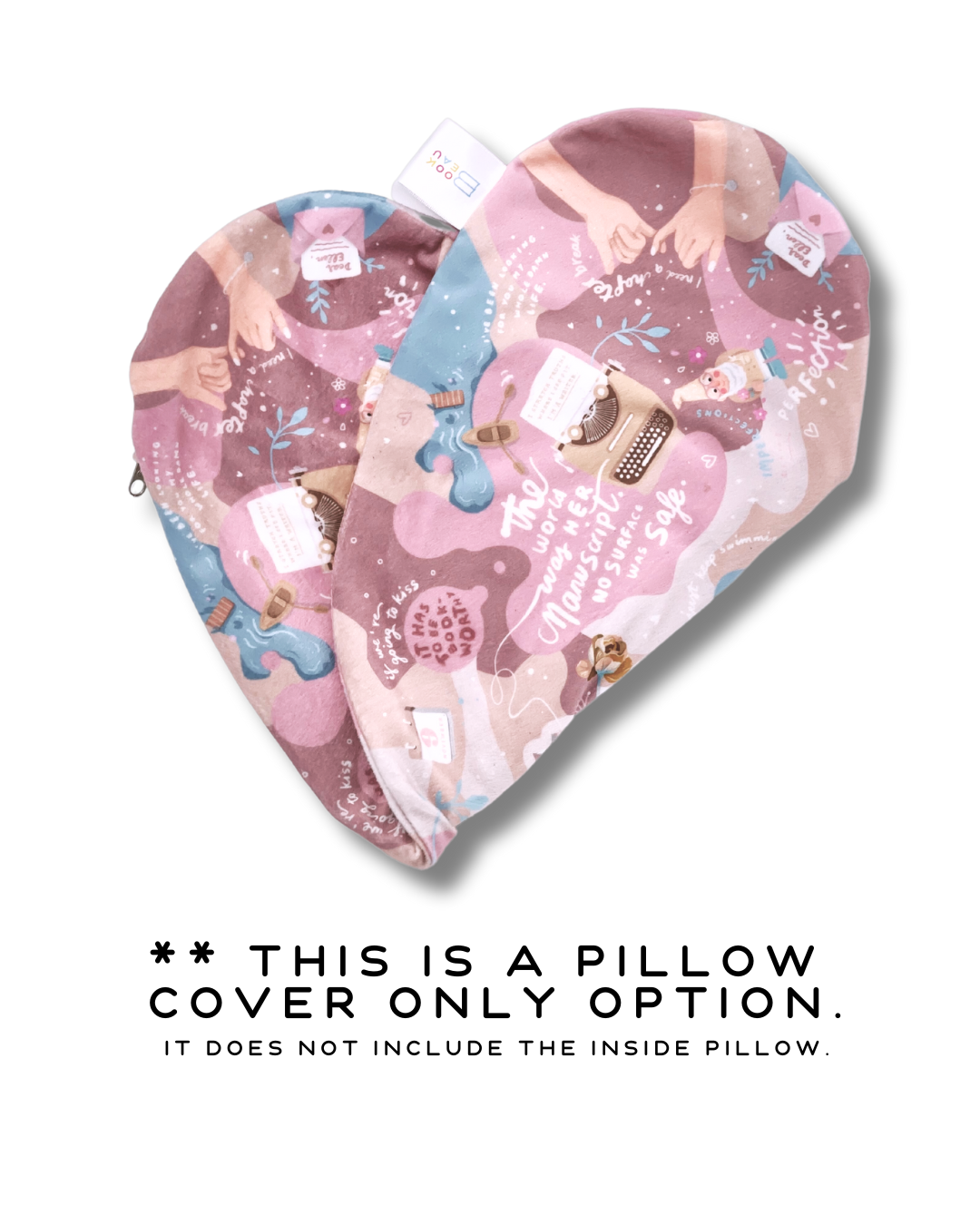 REPLACEMENT COVER ONLY Pastel CoHo Fandom Reading Pillow