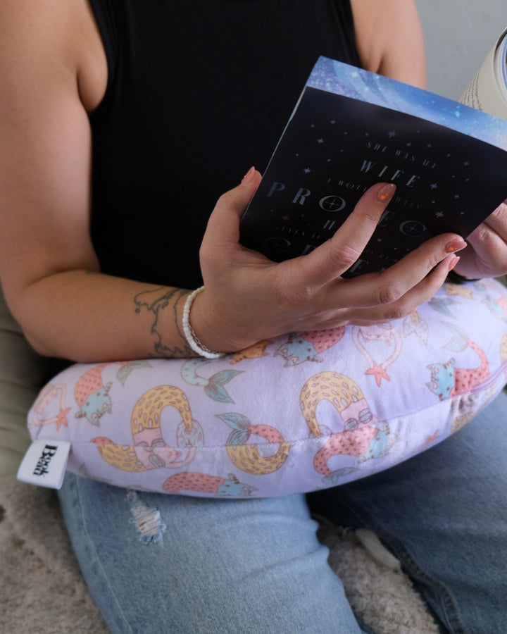 Meow Maid Reading Pillow