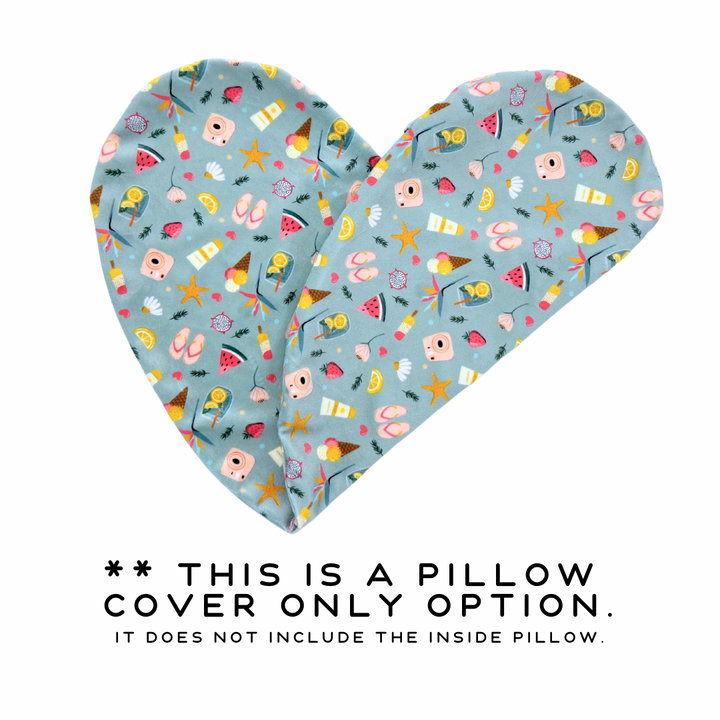 REPLACEMENT COVER Fun In the Sun (Flat Minky) | Reading Pillow