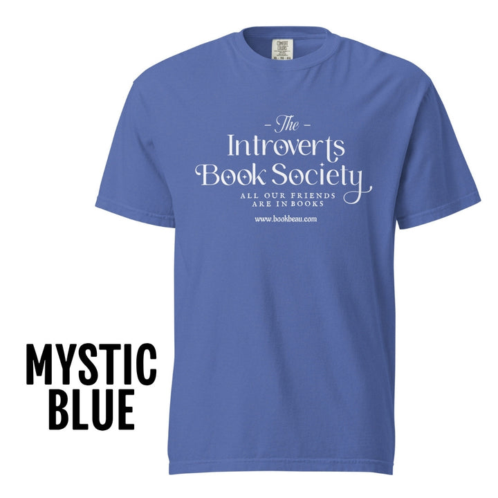 "Introvert Book Society" Comfort Colors Tee