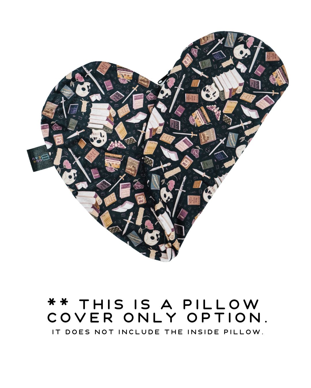 REPLACEMENT COVER Gothic Tales Reading Pillow