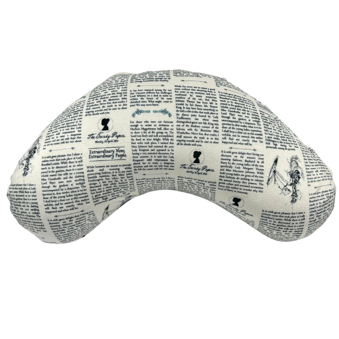 The Society Papers Reading Pillow