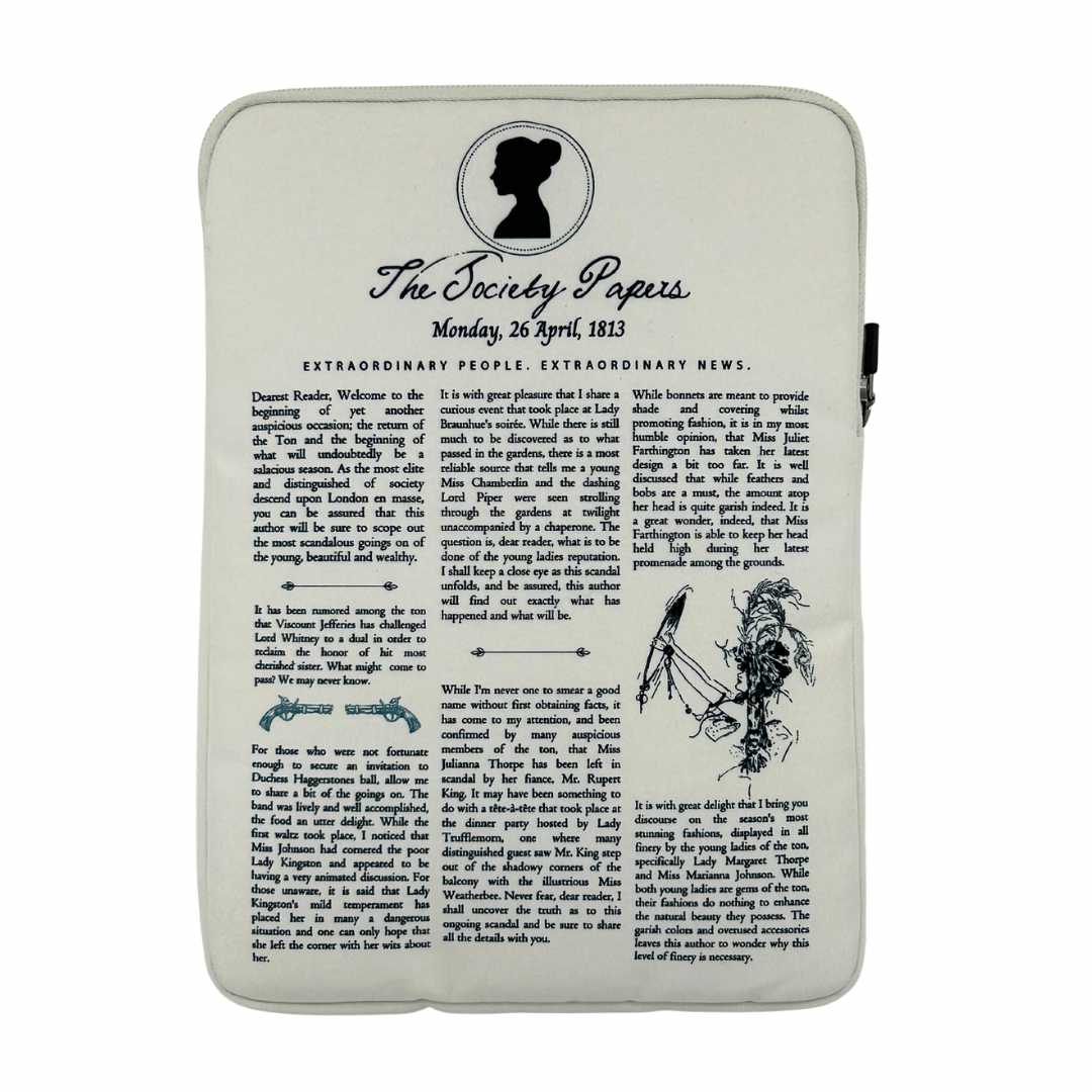 The Society Papers Book Sleeve