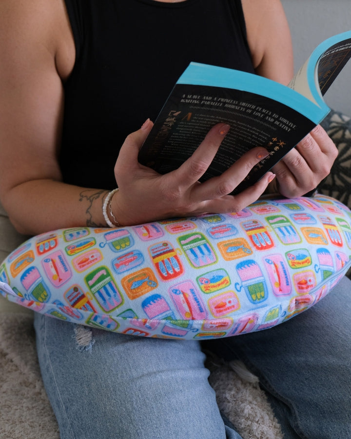Sardines Reading Pillow