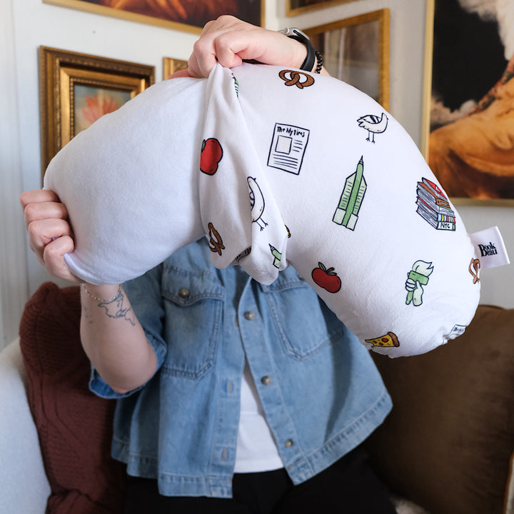REPLACEMENT COVER NYC Icons Reading Pillow