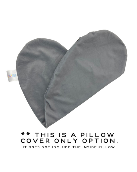 REPLACEMENT COVER ONLY Gray (Flat Minky) | Reading Pillow