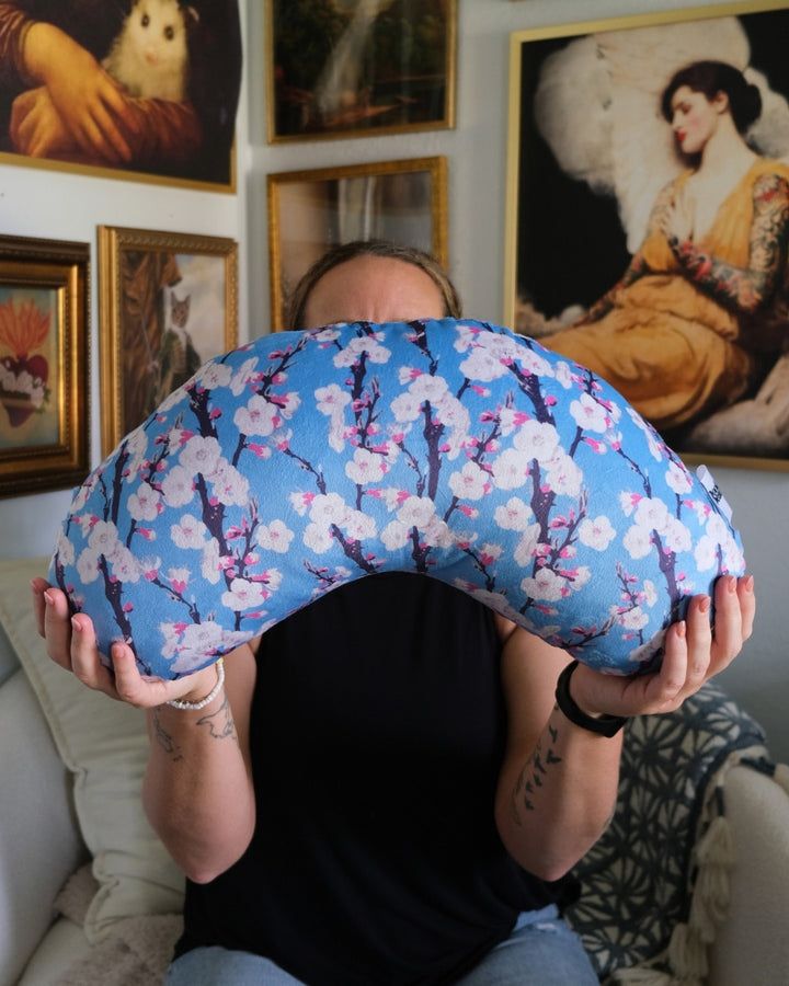 REPLACEMENT COVER Cherry Blossom Reading Pillow