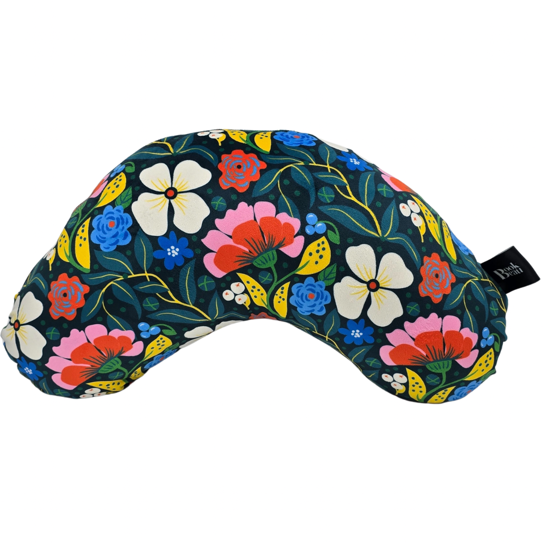 Folk Blooms Reading Pillow