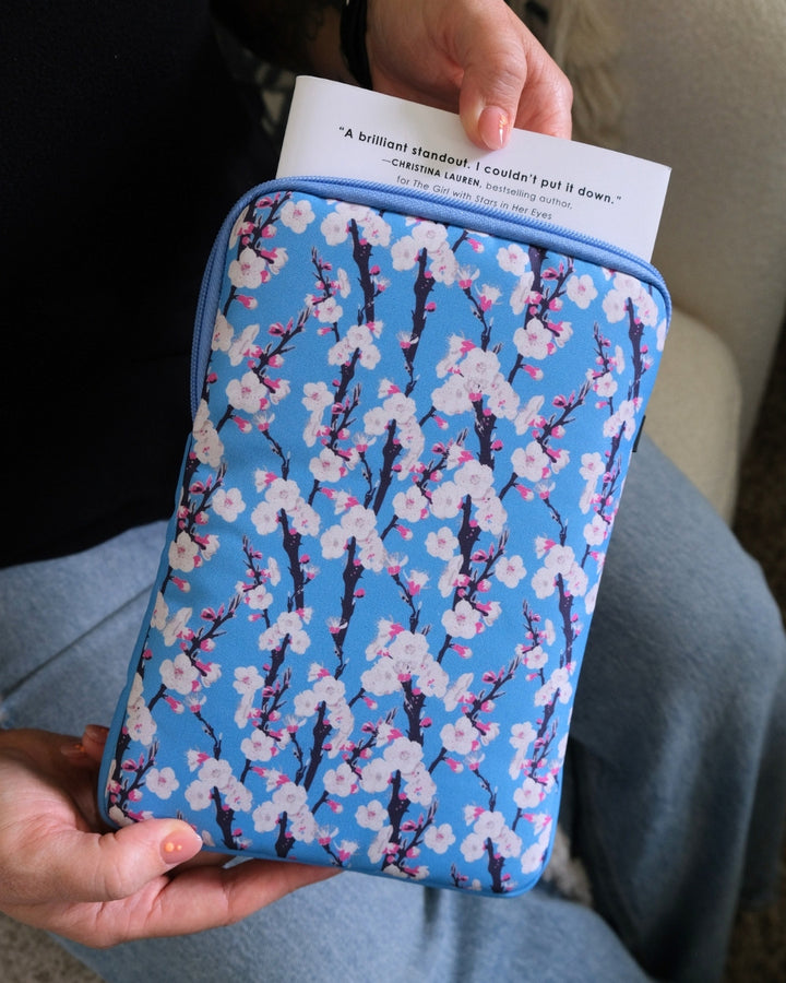 Cherry Blossom Book Sleeve