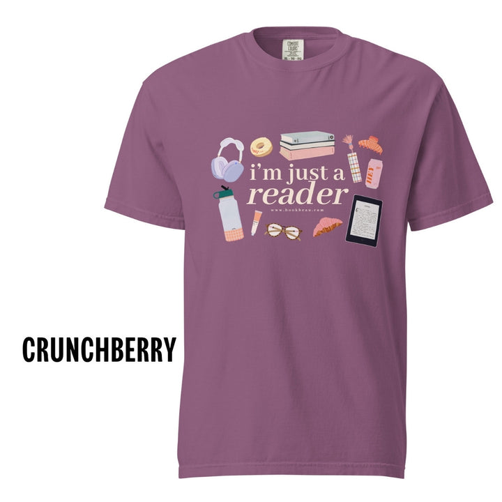 "Just a Reader" (ver. 2) Comfort Colors Tee