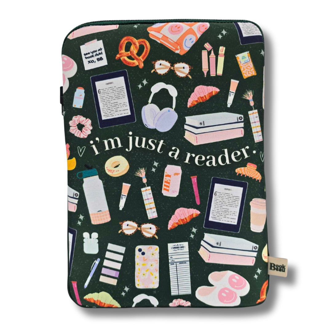 Just A Reader Book Sleeve
