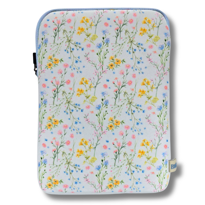 Gentle Spring Flowers Book Sleeve