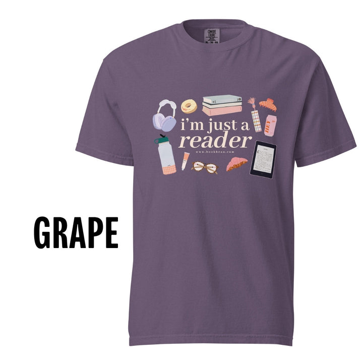 "Just a Reader" (ver. 2) Comfort Colors Tee