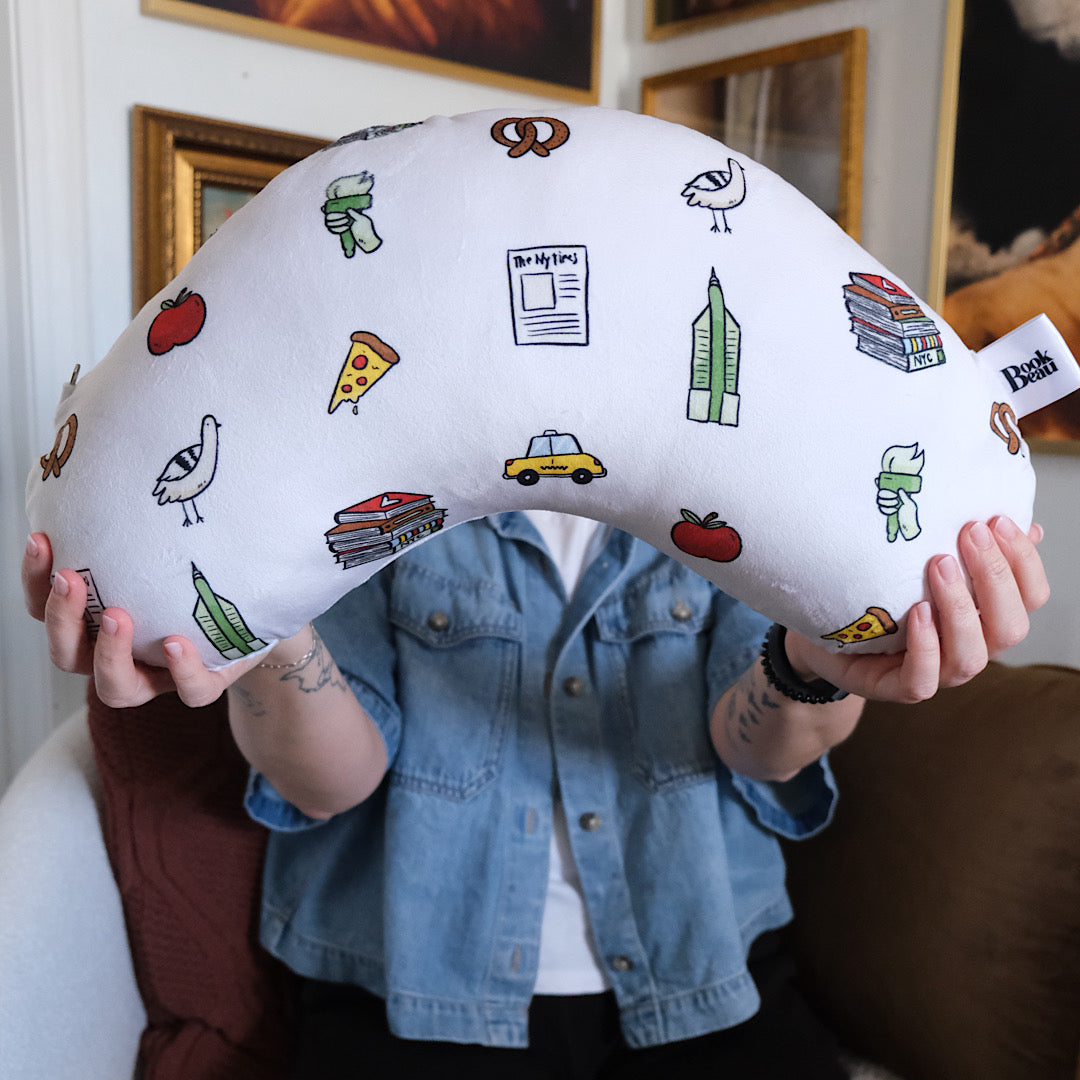 NYC Icons Reading Pillow