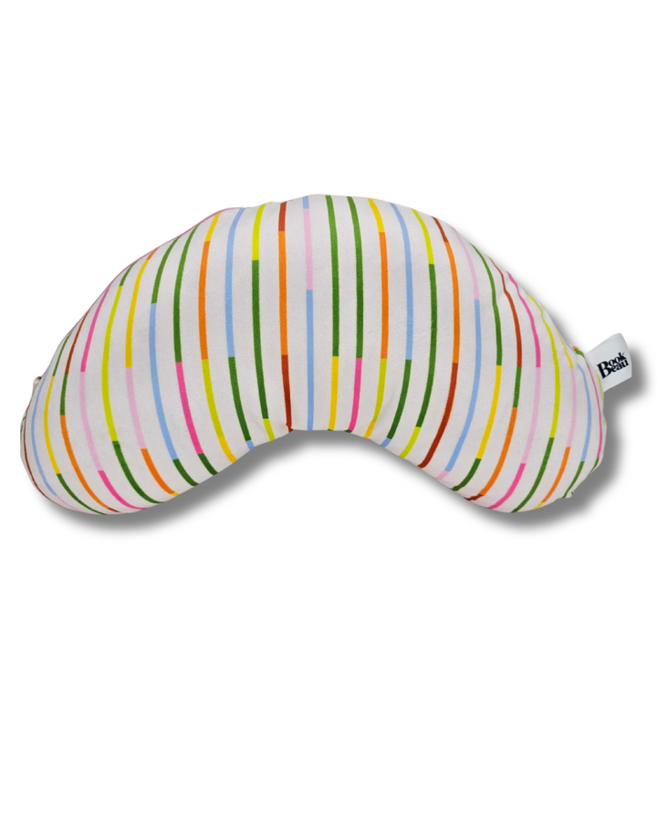 Bright Stripes Reading Pillow