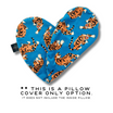 REPLACEMENT COVER Tigers Reading Pillow