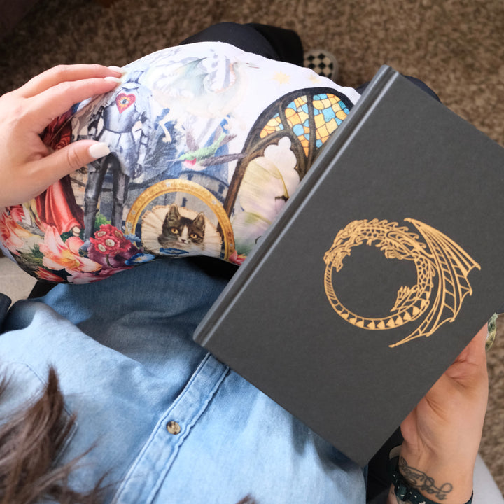 Medieval Fantasy Reading Pillow