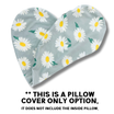REPLACEMENT COVER Wild Daisies Reading Pillow