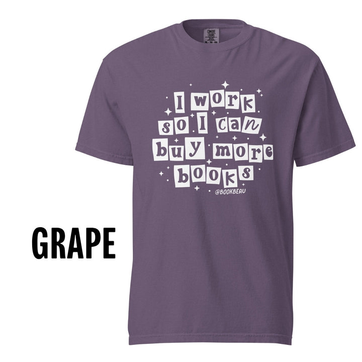 "Buy More Books" Comfort Colors Tee