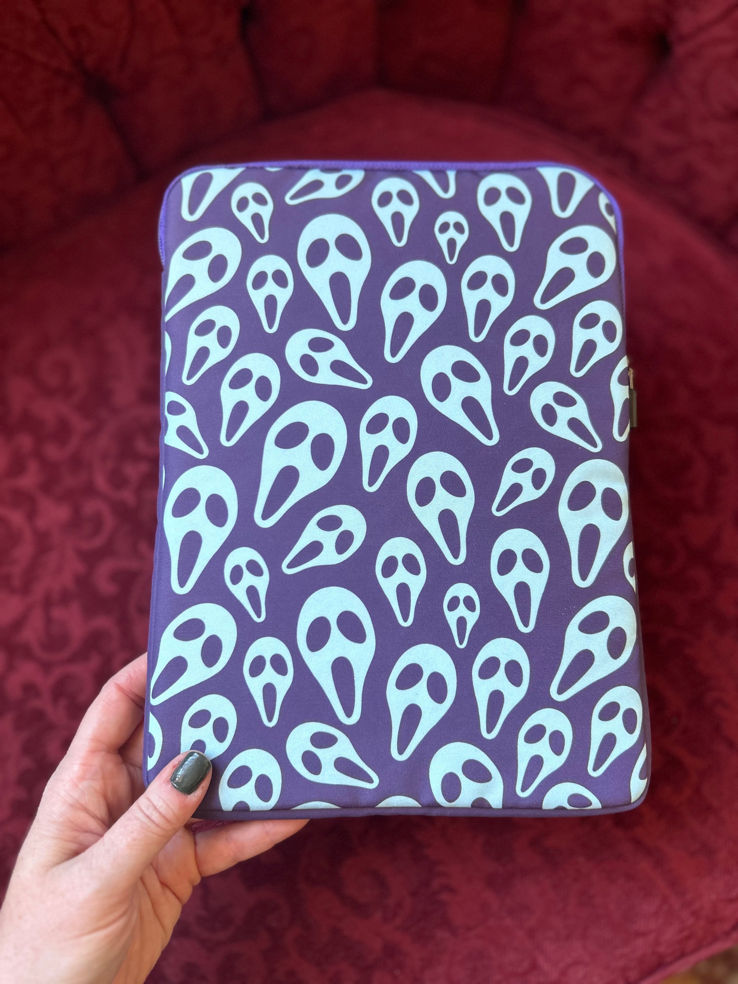 Ghost Mask Book Sleeve