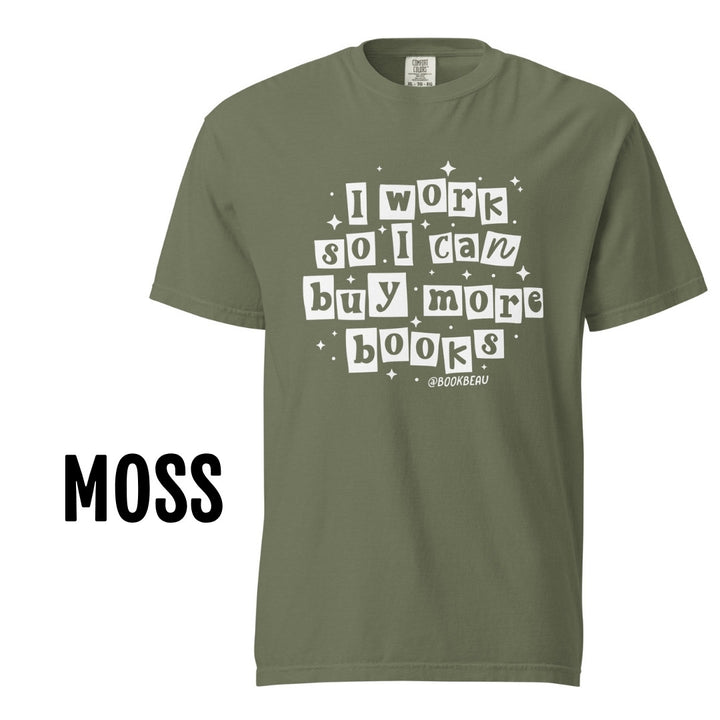 "Buy More Books" Comfort Colors Tee