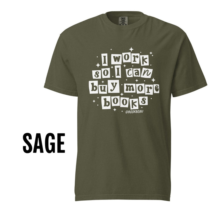 "Buy More Books" Comfort Colors Tee