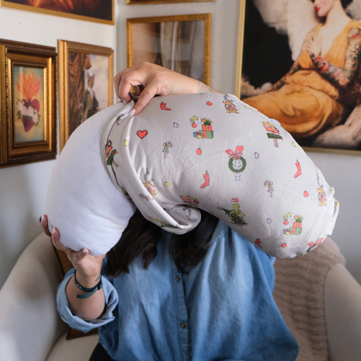 REPLACEMENT COVER Mean One Reading Pillow