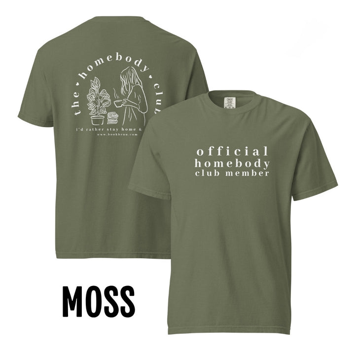 "Homebody Club Member" Comfort Colors Tee