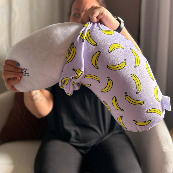 REPLACEMENT COVER Bananas Reading Pillow