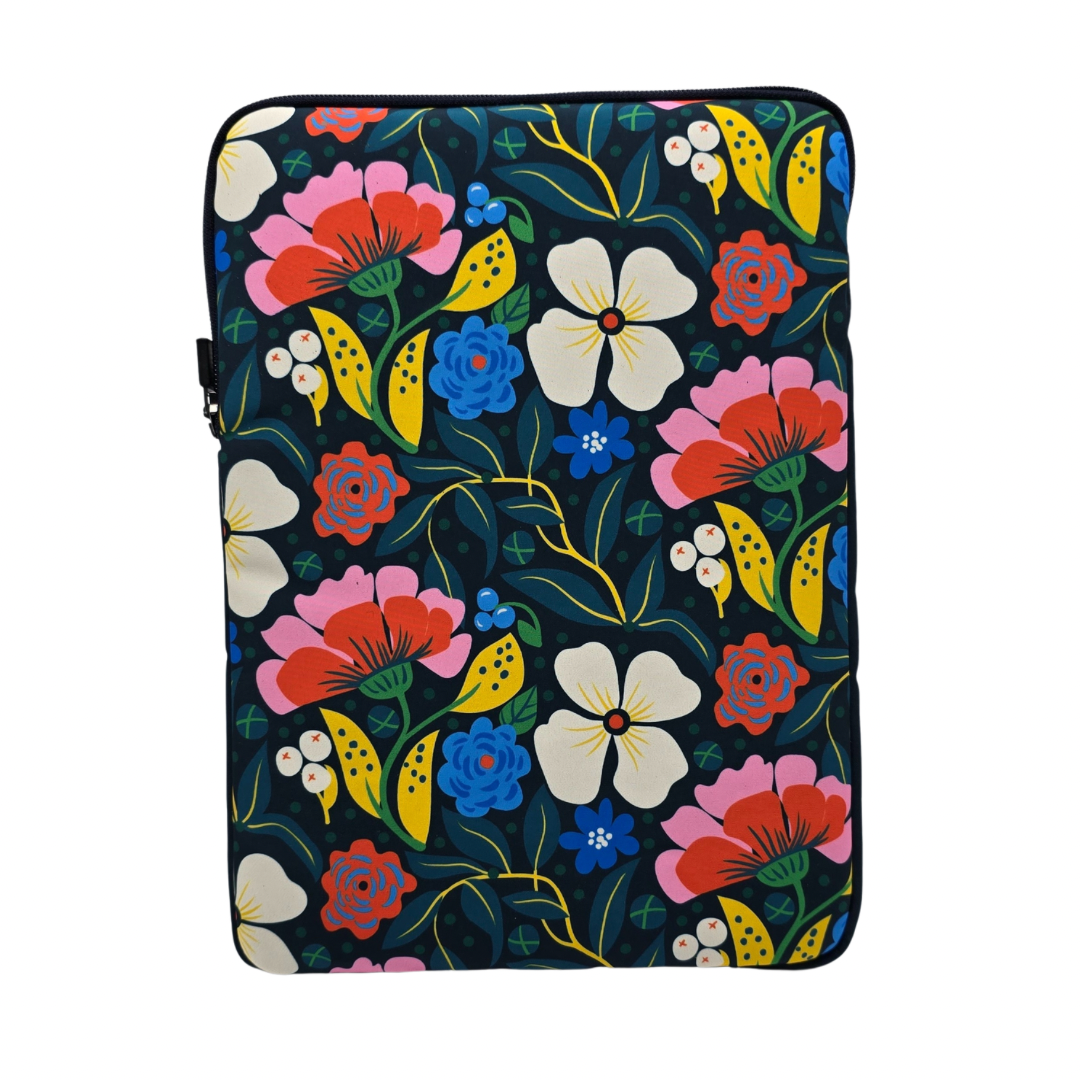 Folk Blooms Book Sleeve