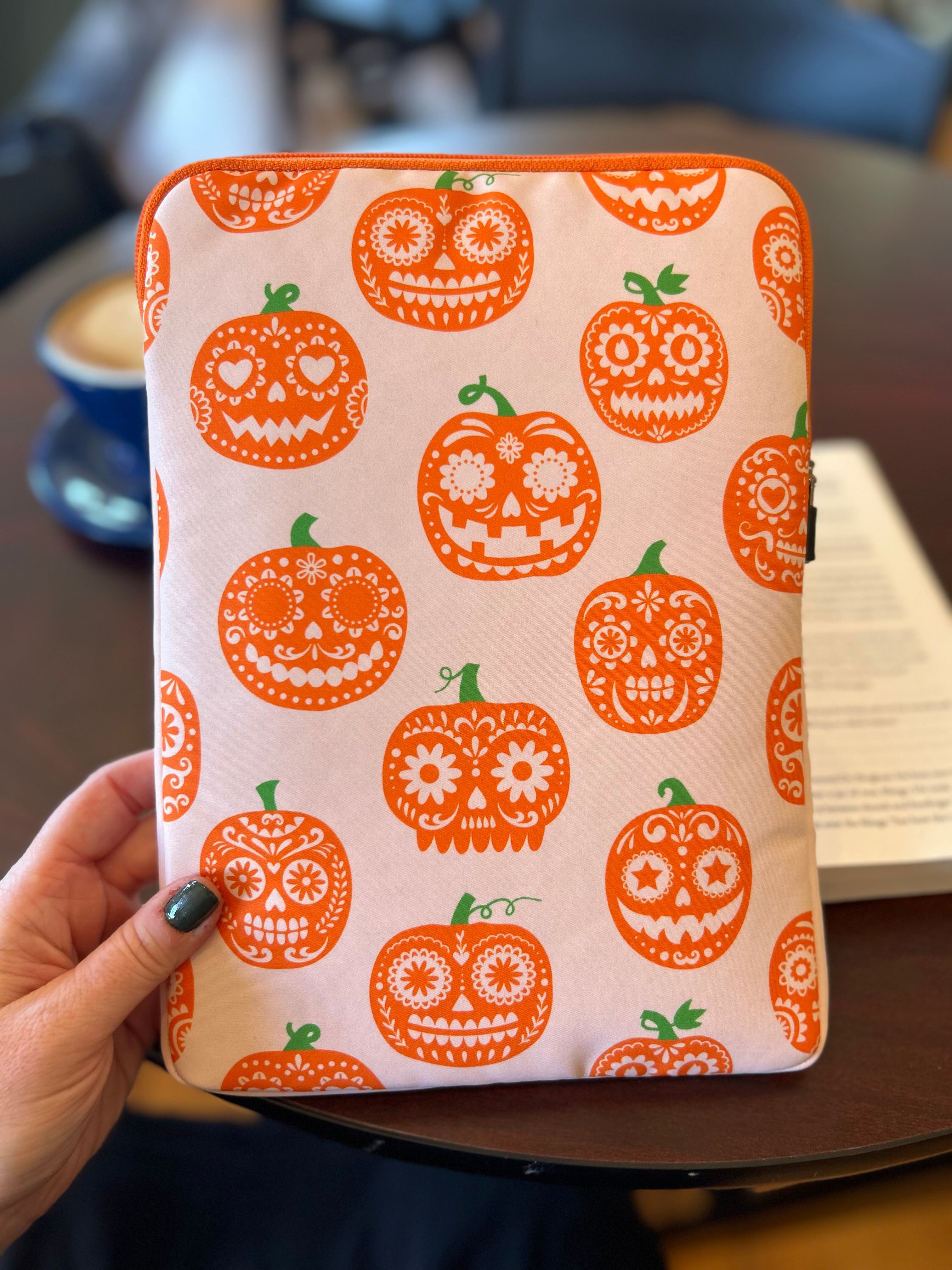 Pumpkin Party Book Sleeve