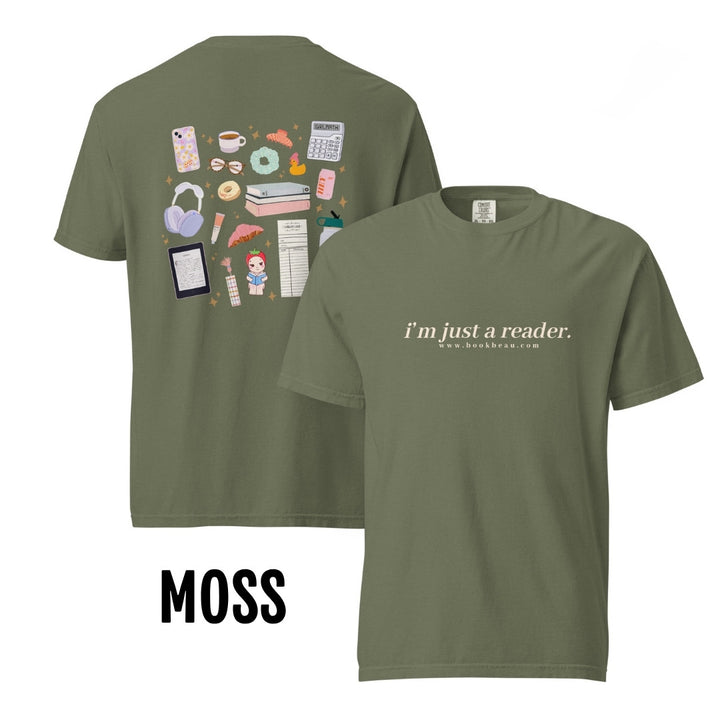 "Just a Reader" Comfort Colors Tee