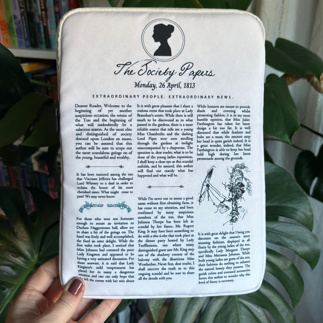 The Society Papers Book Sleeve