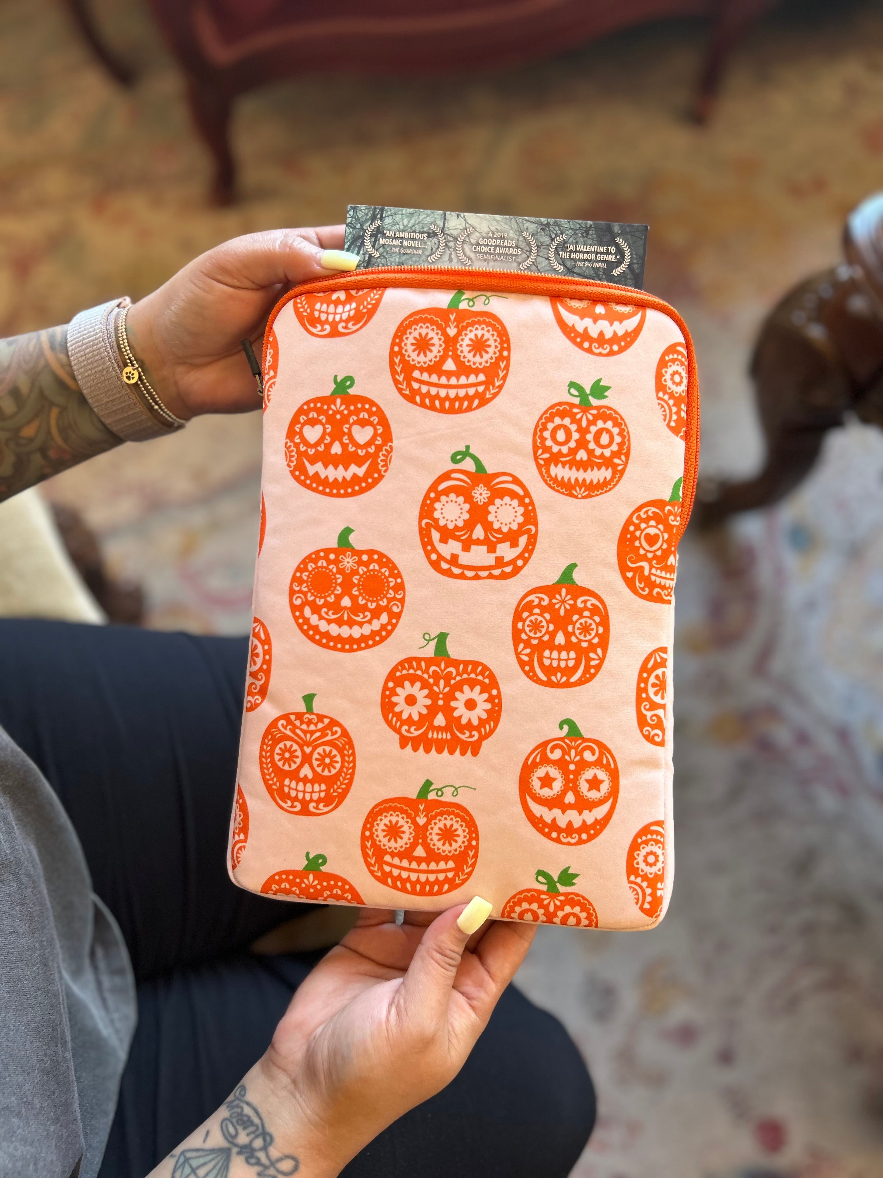 Pumpkin Party Book Sleeve