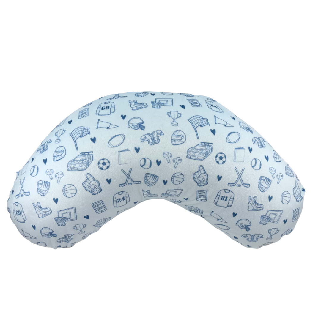 Sports Romance Reading Pillow