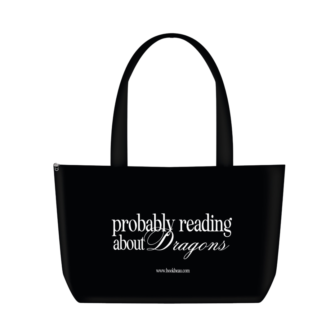 Reading About Dragons Tote