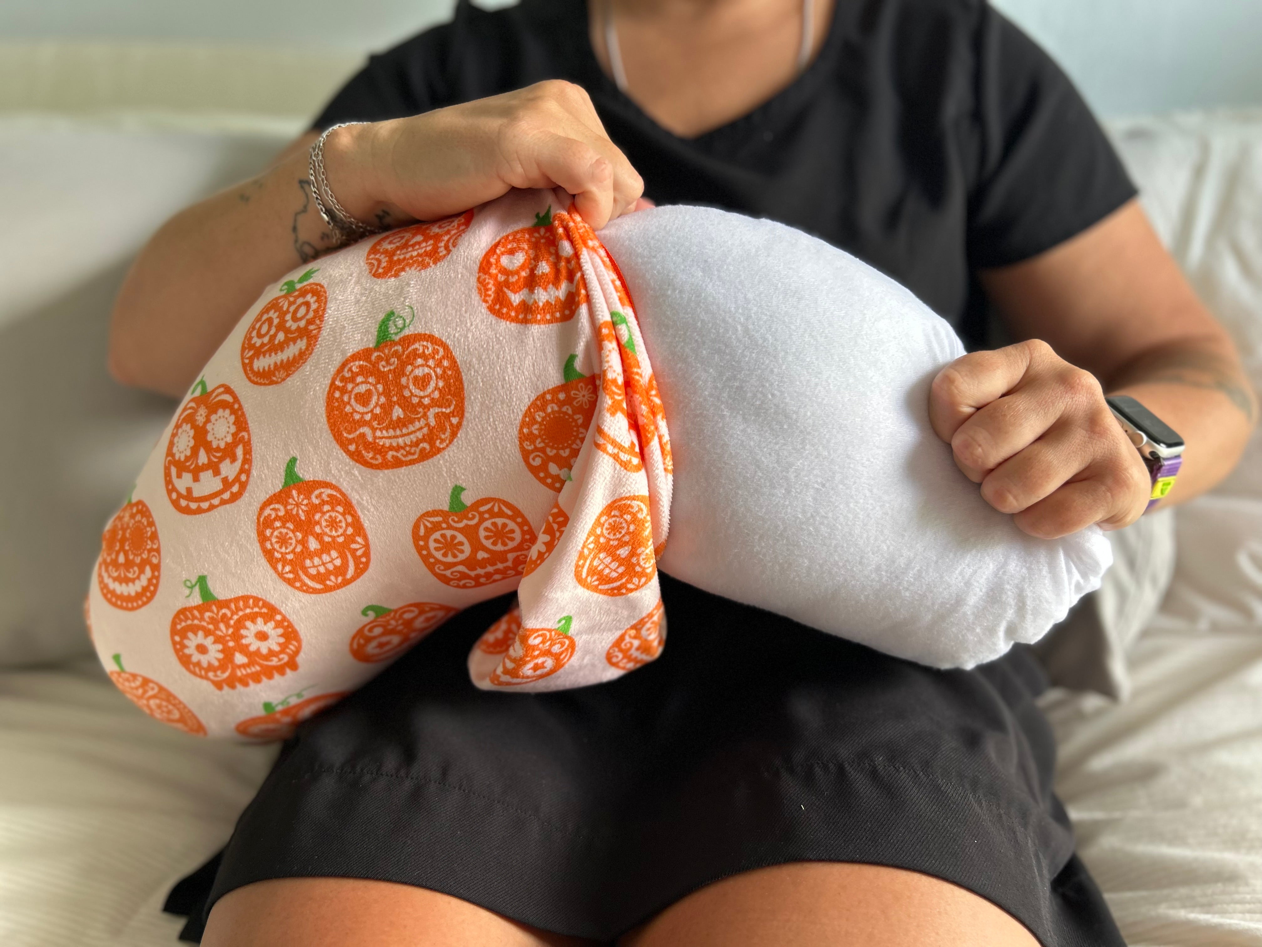 REPLACEMENT COVER Pumpkin Party Reading Pillow