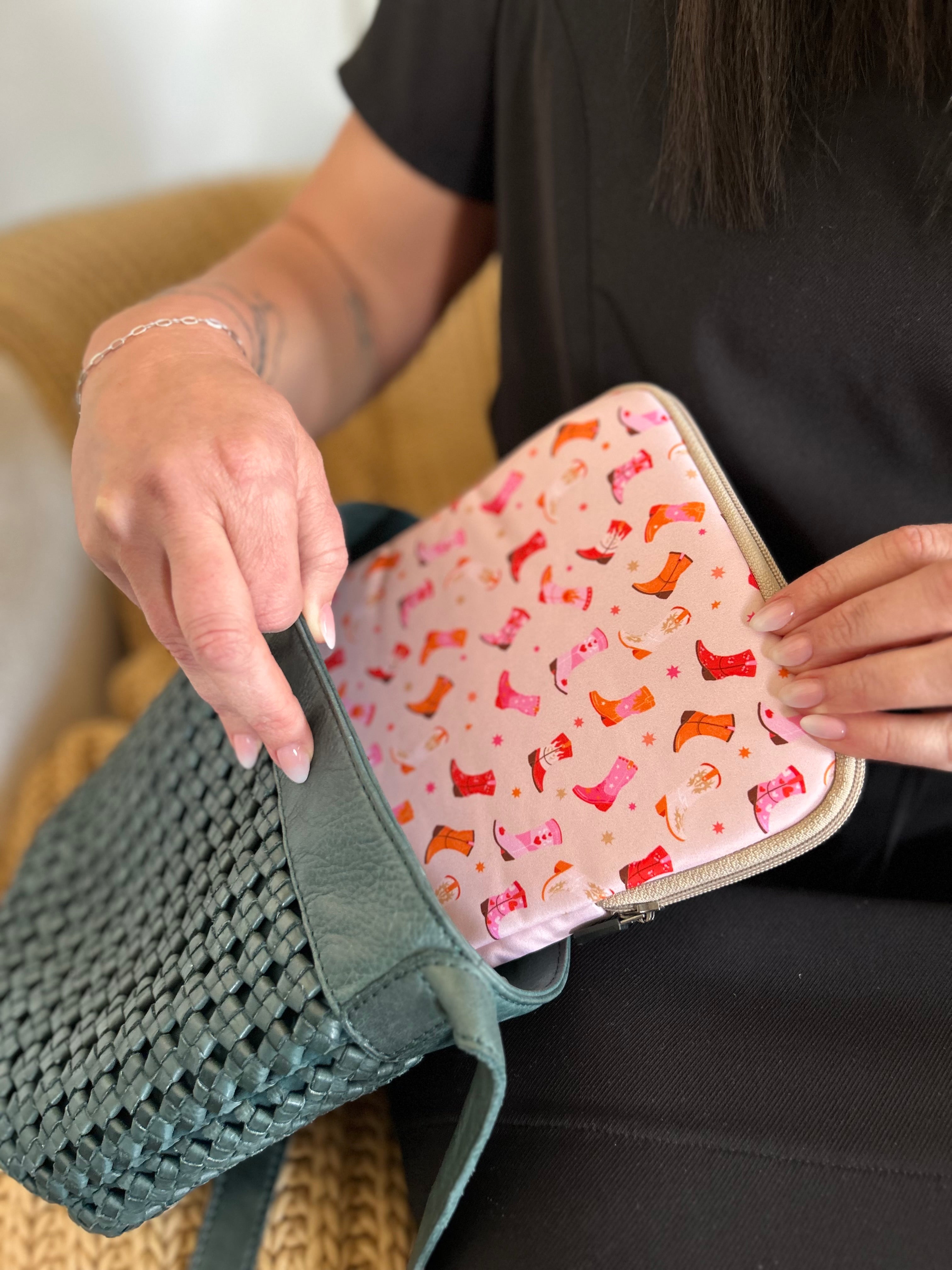 Madi's Boots Book Sleeve