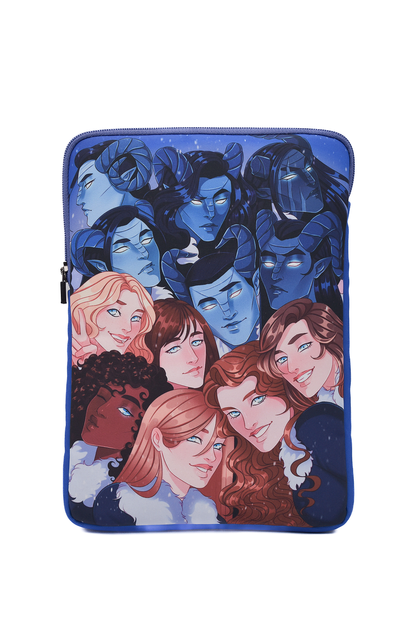 Ice Planet Selfie Book Sleeve