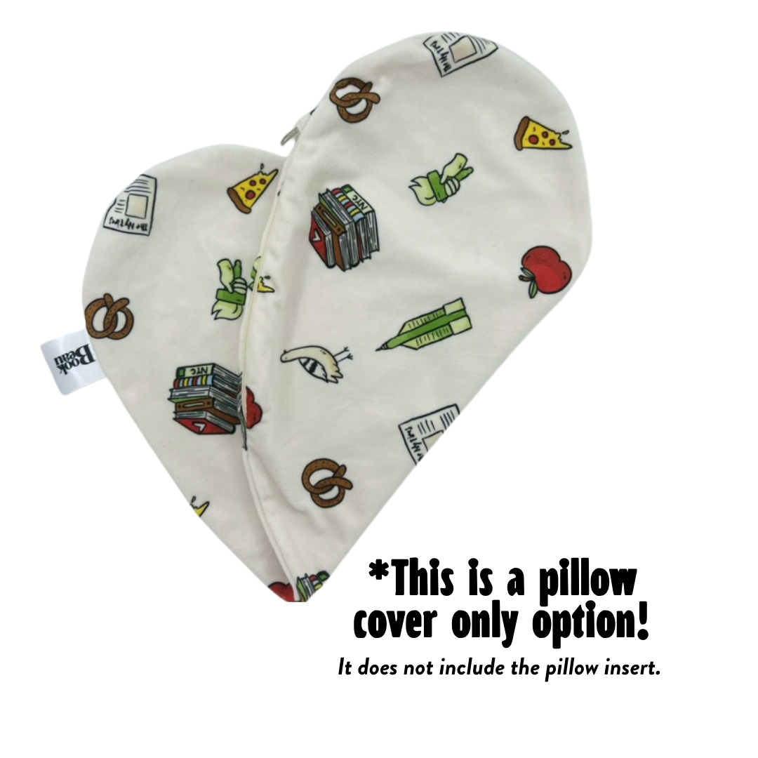 REPLACEMENT COVER NYC Icons Reading Pillow